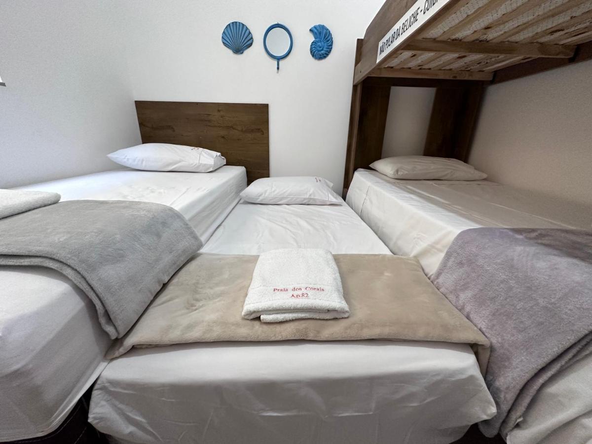 Ferienwohnung Promocao No Pedacinho Do Paraiso - Cond Praia Dos Corais - 200M Praias C Vermelha E Muta, Prox Cabana Dos Corais - Apto Terreo, 2 Quartos Com Ar-Condicionado, Area Gourmet Com Churrasqueira, Cozinha Completa, Wi-Fi 200 Mbps Porto Seguro Exterior foto