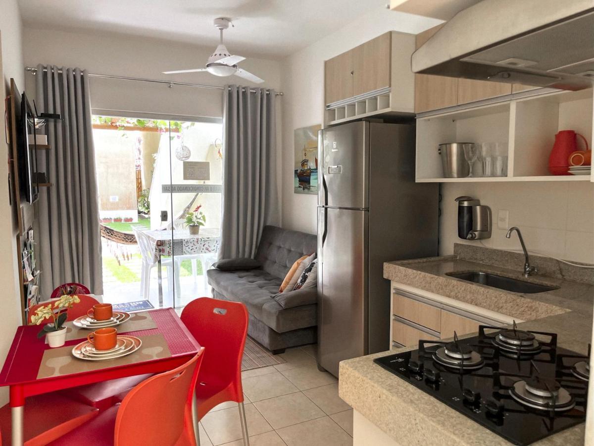 Ferienwohnung Promocao No Pedacinho Do Paraiso - Cond Praia Dos Corais - 200M Praias C Vermelha E Muta, Prox Cabana Dos Corais - Apto Terreo, 2 Quartos Com Ar-Condicionado, Area Gourmet Com Churrasqueira, Cozinha Completa, Wi-Fi 200 Mbps Porto Seguro Exterior foto